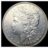 1902 Morgan Silver Dollar CLOSELY UNCIRCULATED