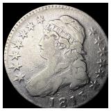 1813 Capped Bust Half Dollar ABOUT UNCIRCULATED
