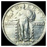 1924 Standing Liberty Quarter CHOICE AU