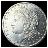 1883-S Silver Morgan Dollar CHOICE AU