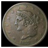 1839 Coronet Head Large Cent HIGH GRADE