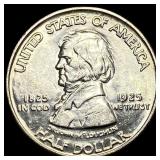 1925 Silver Fort Vancouver Half Dollar  UNCIRCULA