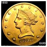 1850 $10 Gold Eagle UNCIRCULATED