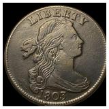 1803 Draped Bust Large Cent NEARLY UNCIRCULATED