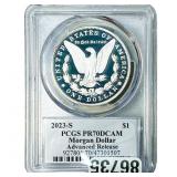 2023-S Morgan Silver Dollar PCGS PR70 DCAM
