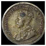 1914 Canada Silver 5 Cents HIGH GRADE