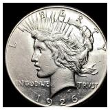 1926 Silver Peace Dollar CLOSELY UNCIRCULATED