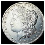 1891-CC Silver Morgan Dollar UNCIRCULATED