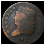1825 Classic Head Half Cent NICELY CIRCULATED