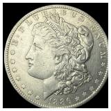 1886-O Silver Morgan Dollar CLOSELY UNCIRCULATED
