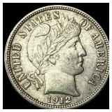 1912 Barber Dime UNCIRCULATED