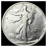 1919-S Silver Walking Liberty Half Dollar NEARLY U