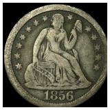 1856 Seated Liberty Dime NICELY CIRCULATED