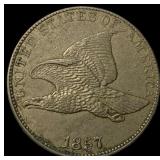1857 Flying Eagle Cent UNCIRCULATED