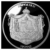 This is a 2007 Hawaii Iolani Palace 125th Annivers