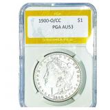 1900-O/CC Morgan Silver Dollar PGA AU53