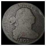 1802 Draped Bust Large Cent NICELY CIRCULATED