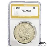 1903 Morgan Silver Dollar PGA MS65