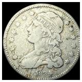 1834 Silver Capped Bust Quarter LIGHTLY  CIRCULAT