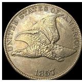1857 Flying Eagle Cent CLOSELY UNCIRCULATED