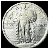 1919-D Standing Liberty Quarter NEARLY  UNCIRCULA