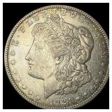 1921 Silver Morgan Dollar NEARLY UNCIRCULATED