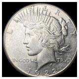 1922-S Silver Peace Dollar UNCIRCULATED