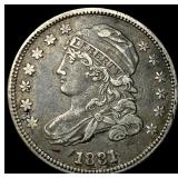 1831 Capped Bust Dime  NEARLY UNCIRCULATED