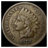 1878 Indian Head Cent  LIGHTLY CIRCULATED