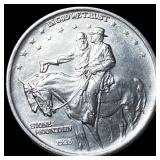 1925 Stone Mountain Silver Half Dollar UNCIRCULATE