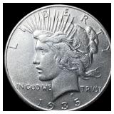 1935 Peace Silver Dollar CLOSELY UNCIRCULATED