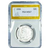 1936 Eisenhower Half Dollar PGA MS67