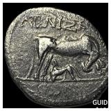 Illyria 260-167/98 BC Silver Drachm NEARLY UNCIRC