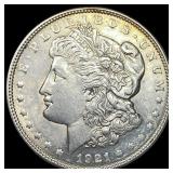 1921 Silver Morgan Dollar CHOICE AU