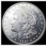 1921-D Silver Morgan Dollar CHOICE BU