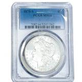 1878-S Morgan Silver Dollar PCGS MS64