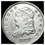 1829 Capped Bust Half Dime CLOSELY UNCIRCULATED