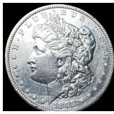 1892-S Silver Morgan Dollar NEARLY UNCIRCULATED
