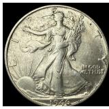 1946-S Silver Half Dollar CLOSELY UNCIRCULATED