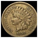 1859 Indian Head Cent LIGHTLY CIRCULATED