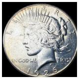 1926-S Silver Peace Dollar CLOSELY UNCIRCULATED