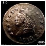 1810 Classic Head Large Cent NEARLY UNCIRCULATED