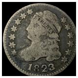 1823 Capped Bust Dime NICELY CIRCULATED