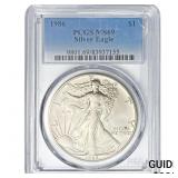 1986 Silver Eagle PCGS MS69