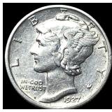 1927-S Silver Mercury Dime CLOSELY  UNCIRCULATED