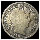 1895-S Silver Barber Dime HIGH GRADE