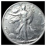 1929 Walking Liberty Half Dollar CHOICE AU