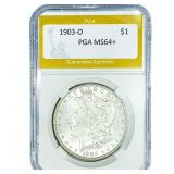 1903-O Morgan Silver Dollar PGA MS64+