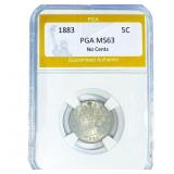 1883 Liberty Victory Nickel PGA MS63 No Cents