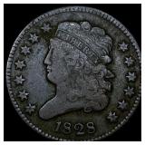1828 Classic Head Half Cent NEARLY UNCIRCULATED